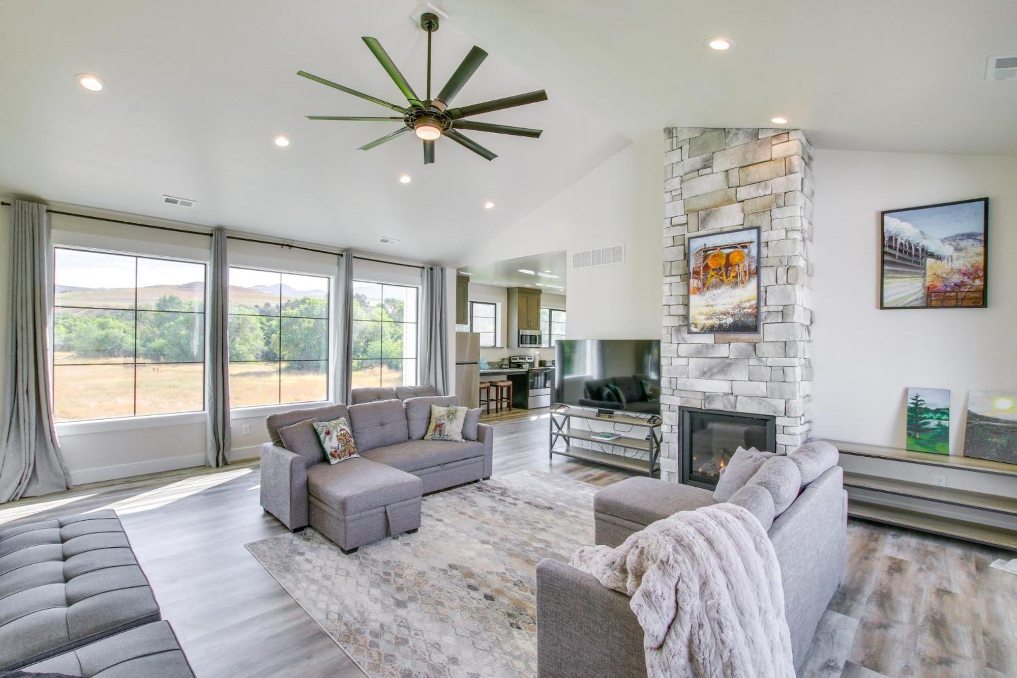 Spacious Idaho Home On Scenic Cub River! Preston Kültér fotó