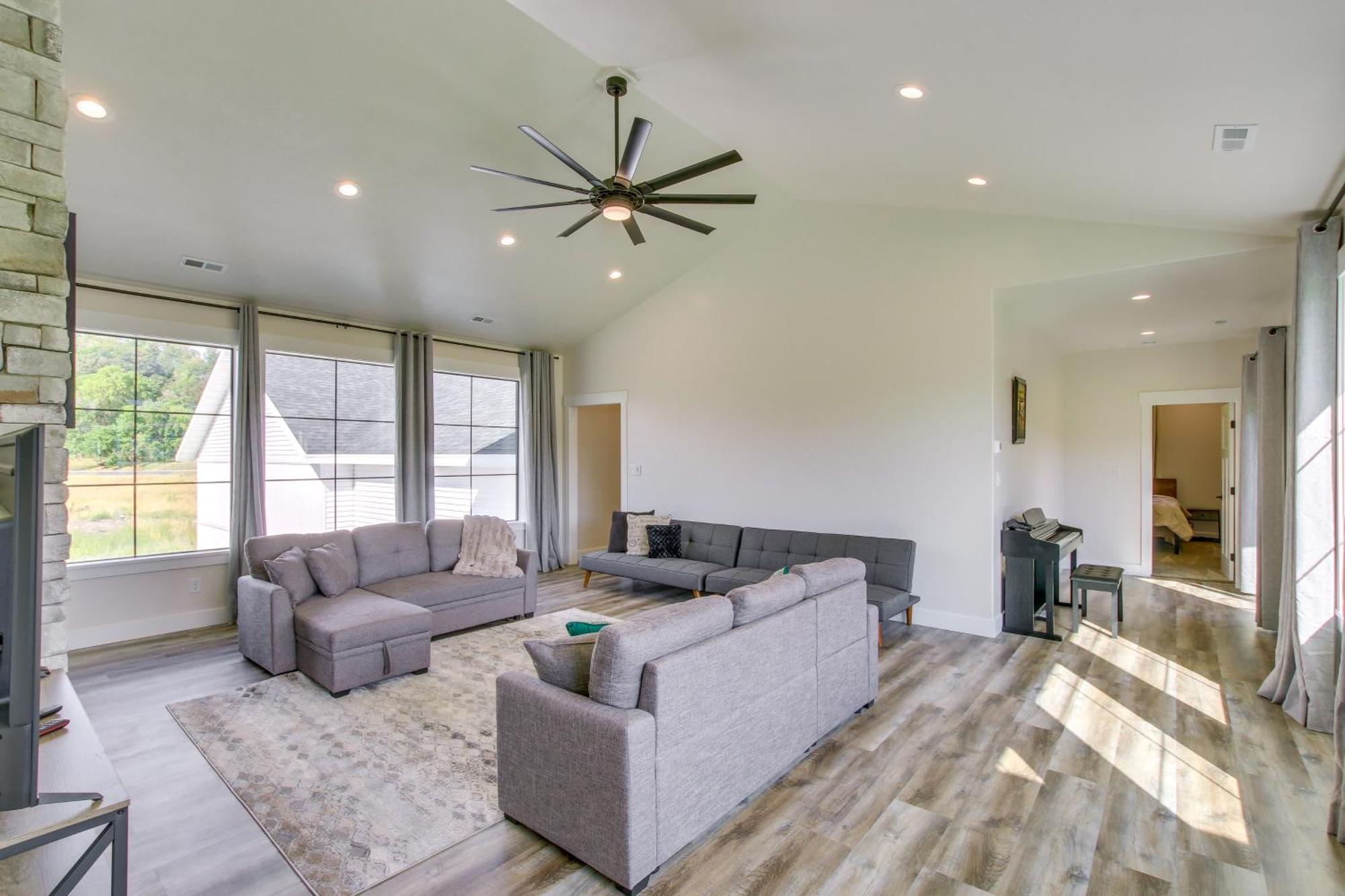 Spacious Idaho Home On Scenic Cub River! Preston Kültér fotó